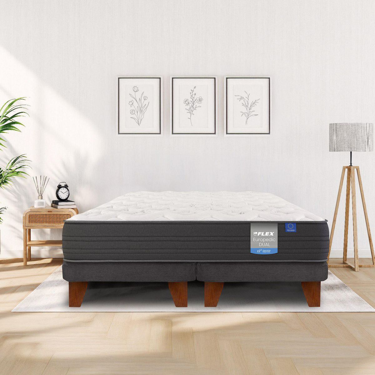 FLEX - Cama 2 plazas Europea Europedic Dual 