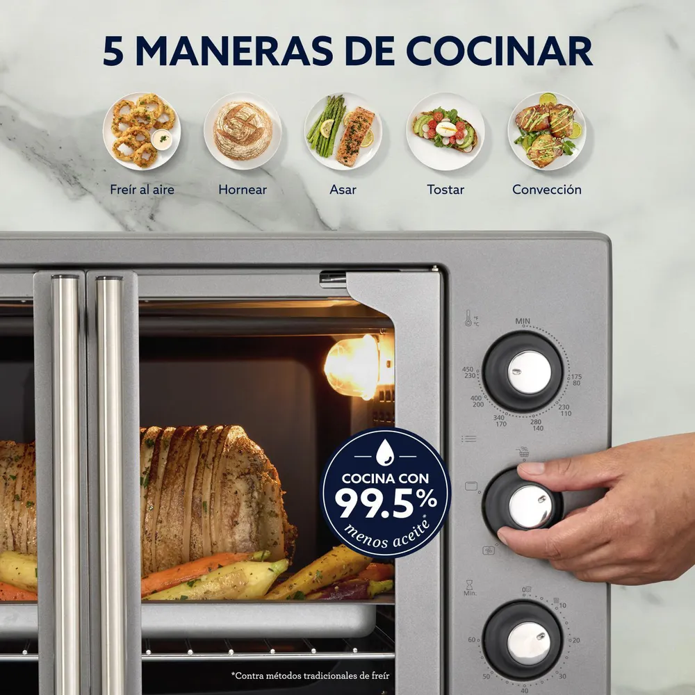 Oster TSSTTV35FDMAFNS 35 L Gris, foto 5