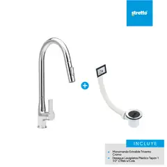 MOSAICO - Pack monomando Cromado