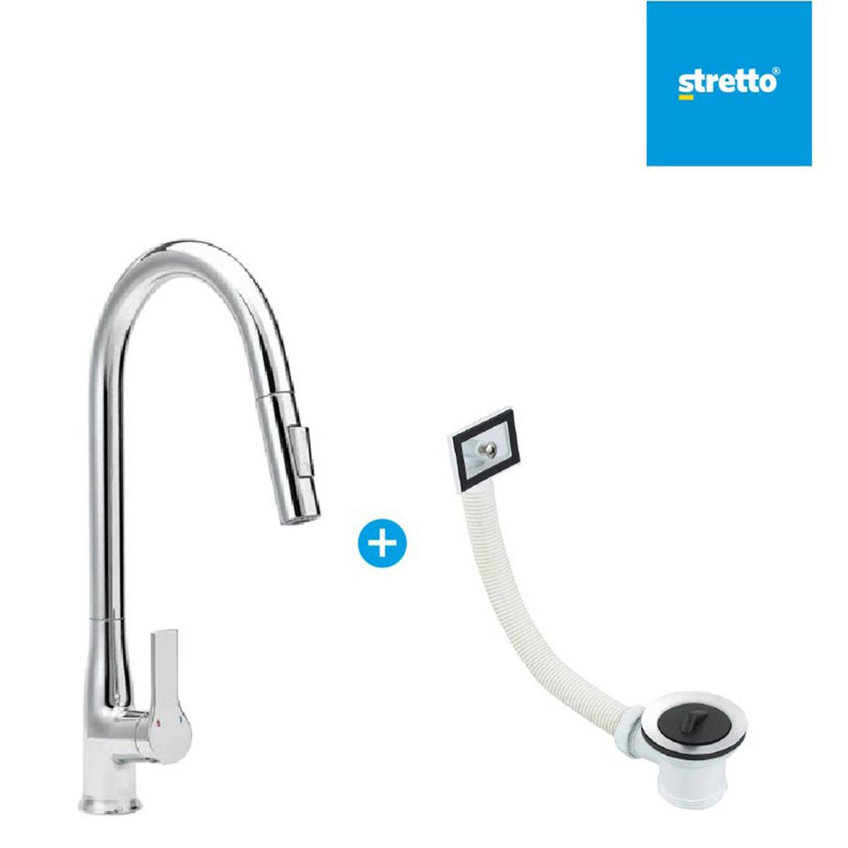 MOSAICO - Pack monomando Cromado