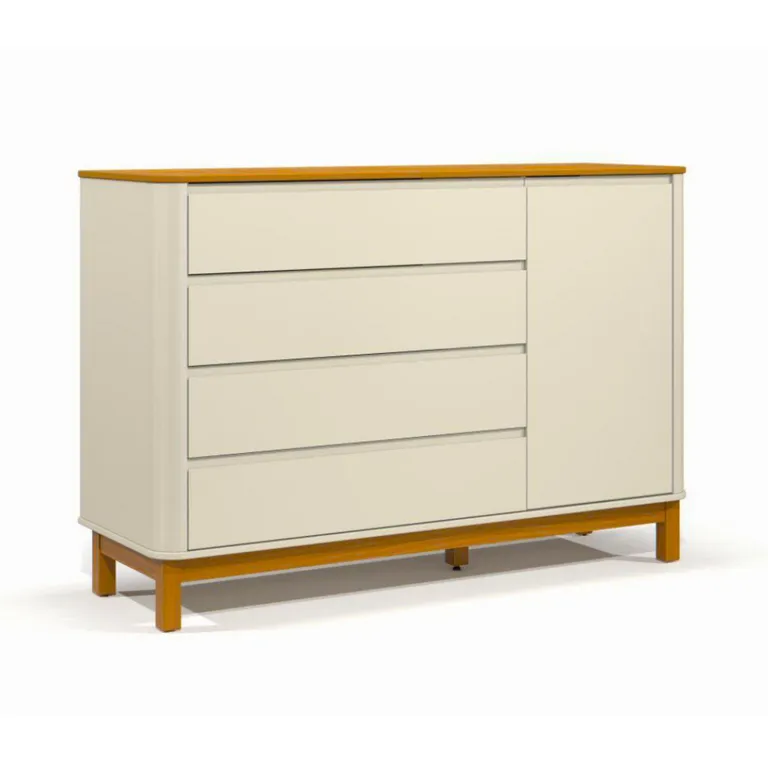 Cómoda 4 Cajón(es) 137x94x45.3 cm