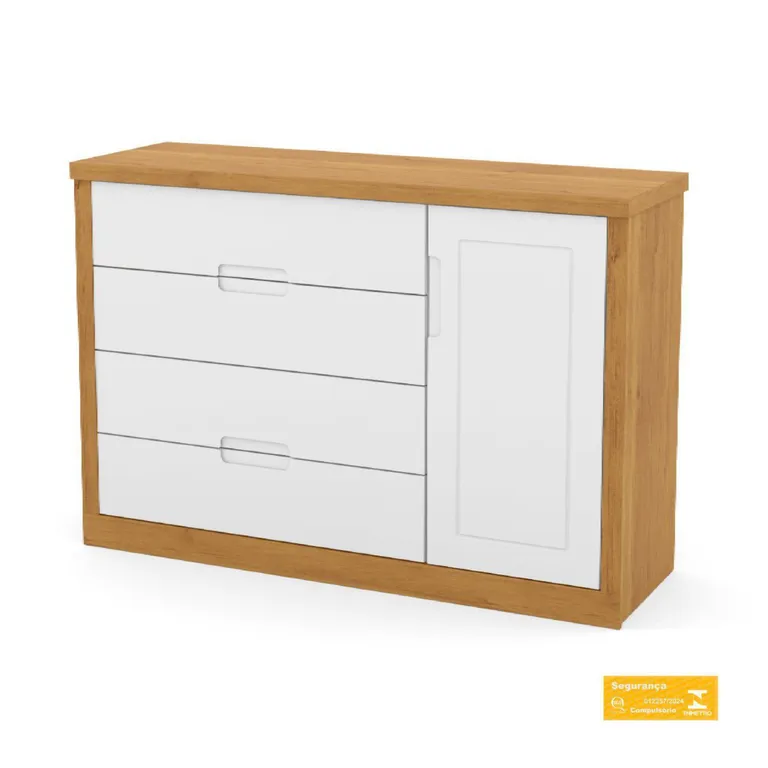 Cómoda 4 Cajón(es) Tutto 137x94.5x44 cm