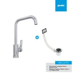 MOSAICO - Pack lavaplatos Cromado