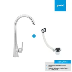 MOSAICO - Pack lavaplatos Cromado