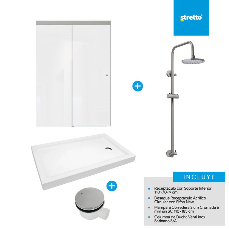 Pack receptaculo 75xx190 cm