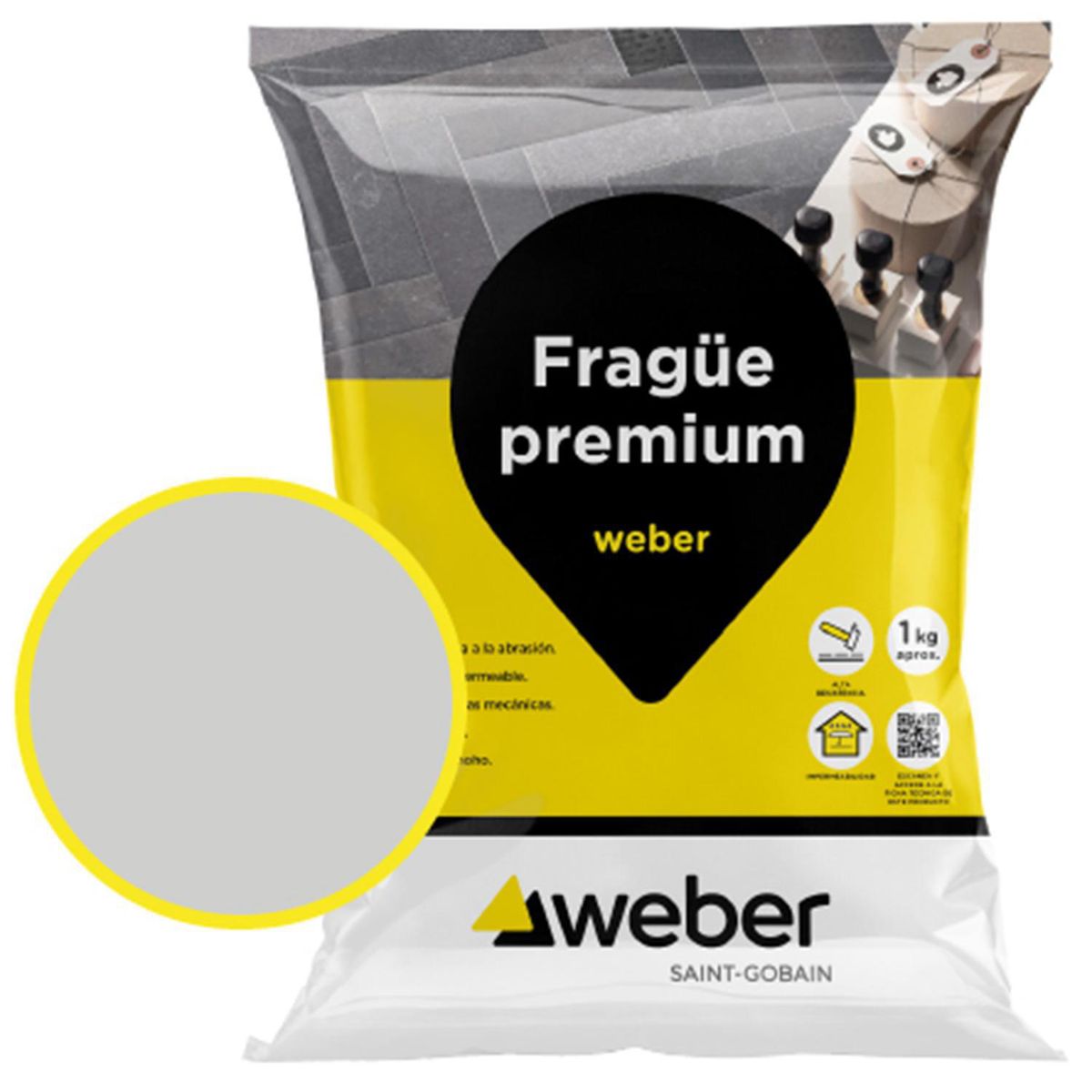 Frague grey 1 kg, marca WEBER - Foto Principal