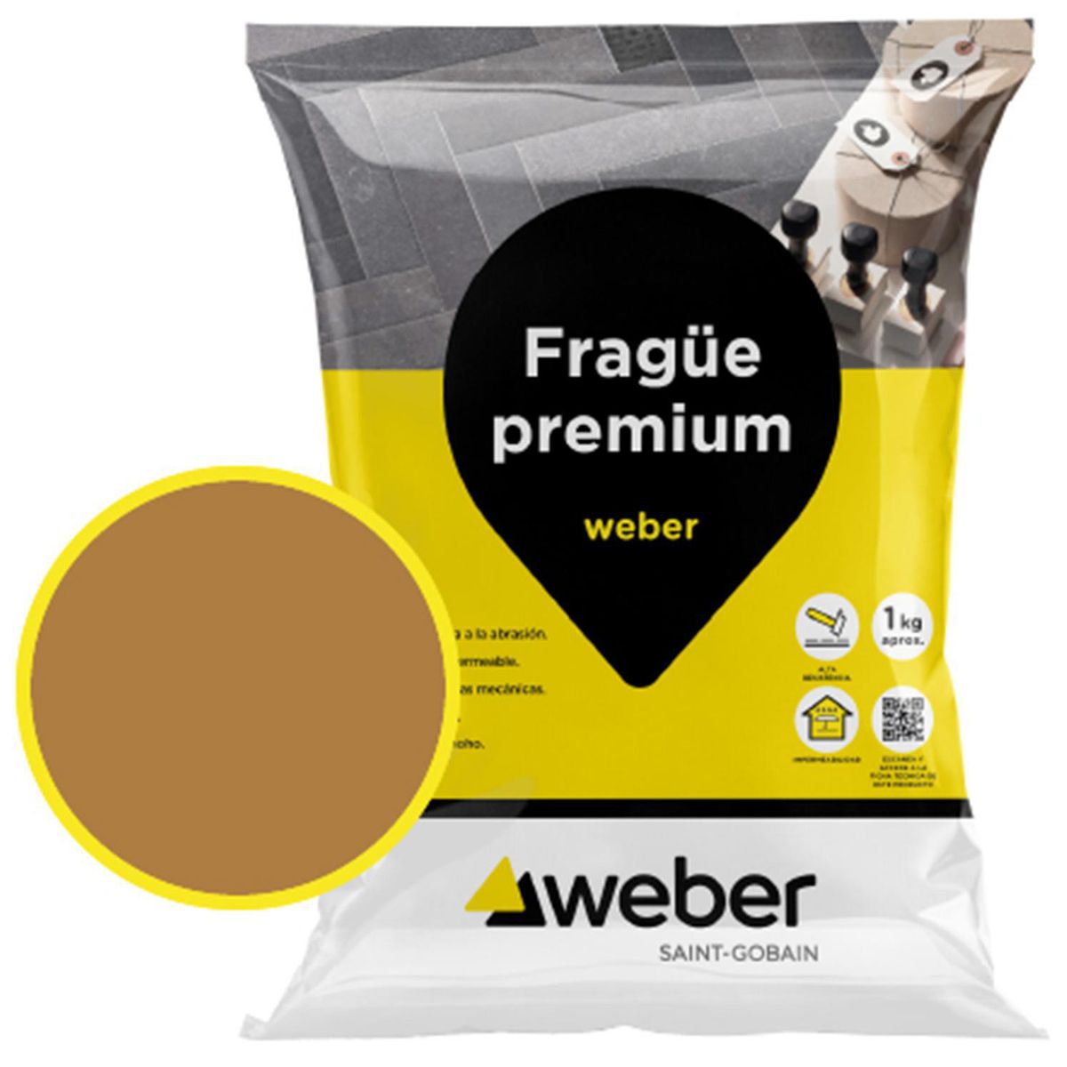WEBER - Frague cafe oscuro 1 kg
