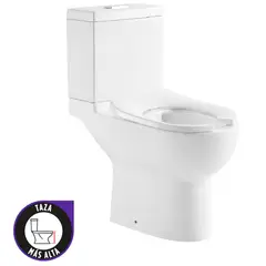 BRIGGS - Sanitario two pieces Two piece Dual Múltiple 6 Litros Prego Ada Blanco