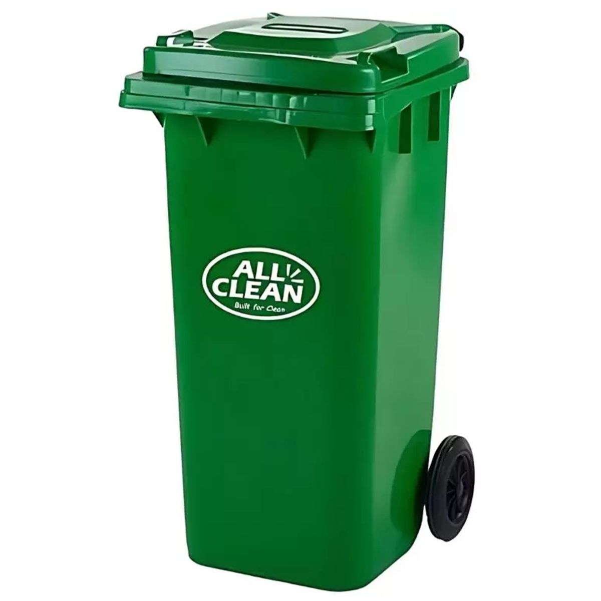ALL CLEAN - Basurero contenedor 360 litros verde 360 Litros PVC VERDE