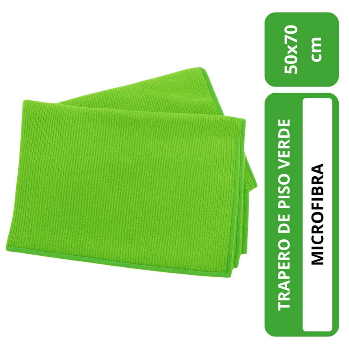 ALL CLEAN - Trapero microfibra 50x70 verde