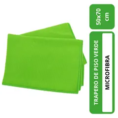 ALL CLEAN - Trapero microfibra 50x70 verde