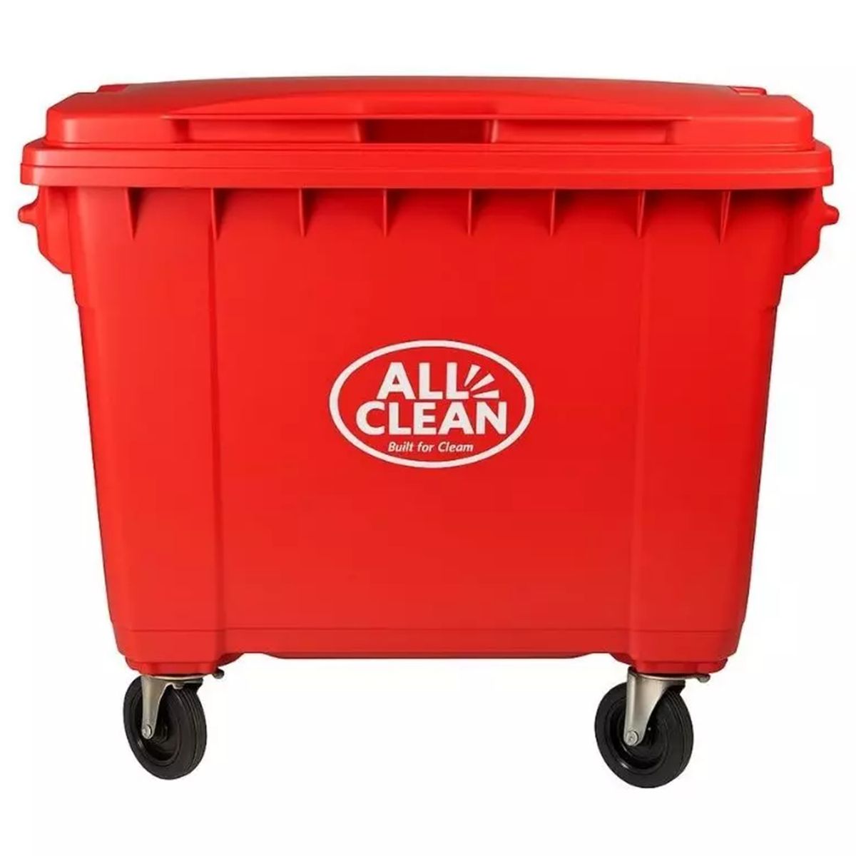 ALL CLEAN - Contenedor industrial 660 lts rojo