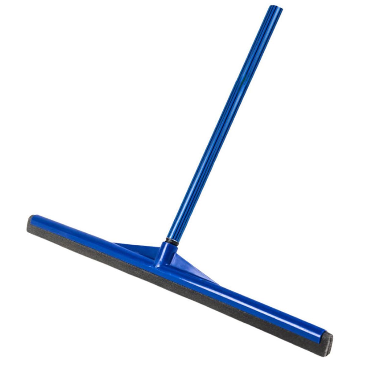 ALL CLEAN - Seca piso azul plástico con mango metálico 55 cm