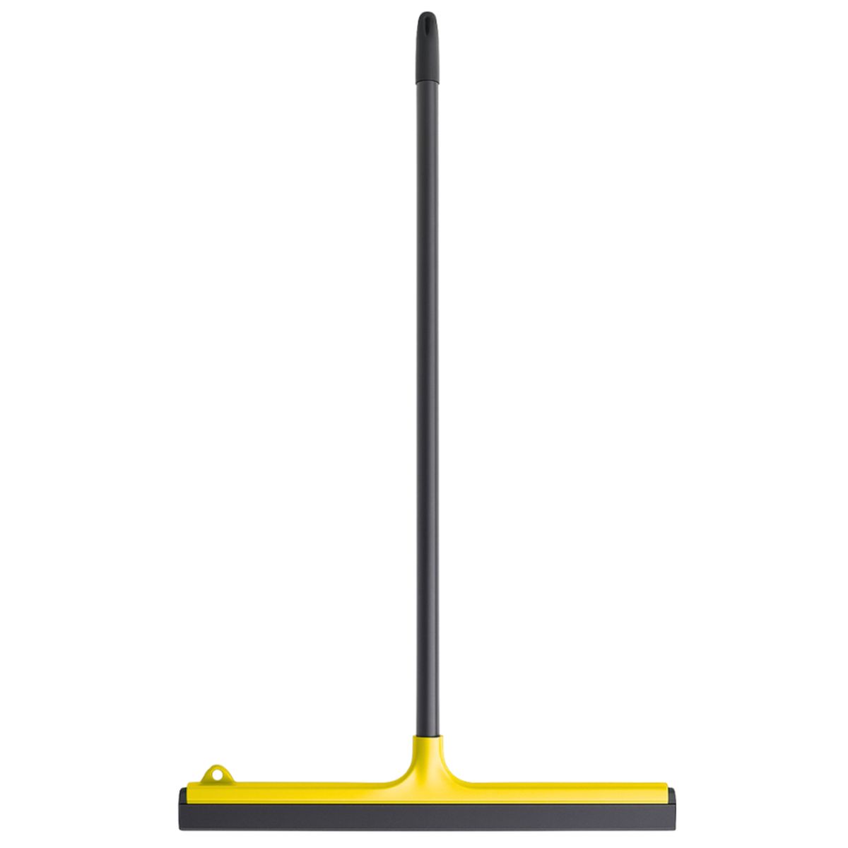 ALL CLEAN - Seca piso amarillo plástico con mango metálico 22