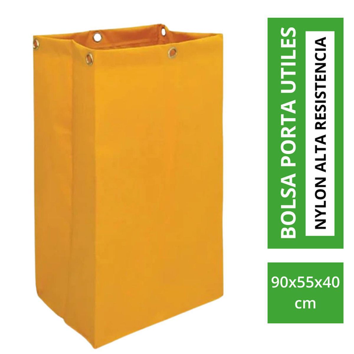ALL CLEAN - Bolsa porta útiles amarilla