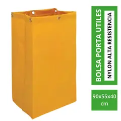 ALL CLEAN - Bolsa porta útiles amarilla