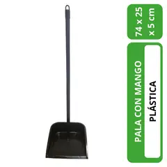 ALL CLEAN - Pala plástica con mango negra