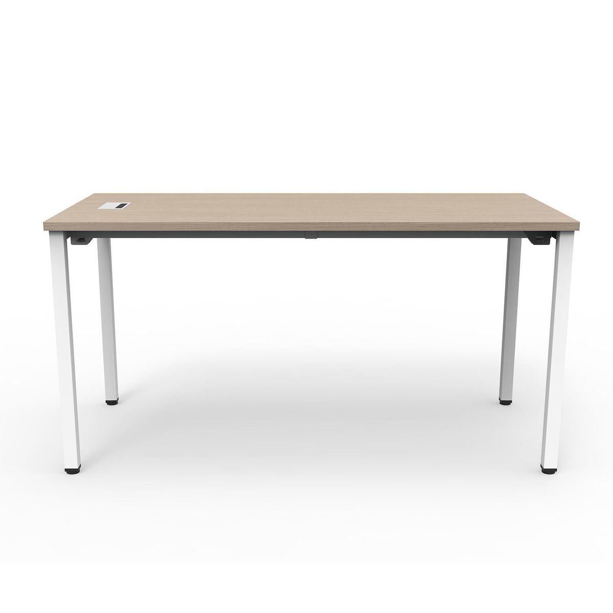 INDUMAC - Escritorio Paris Office Silver Legno/Blanco 150x75x70 cm