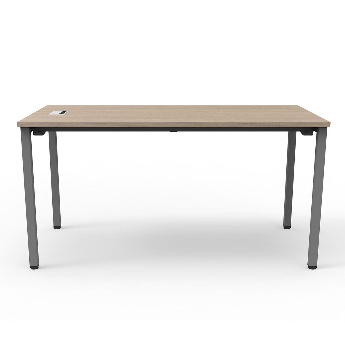 INDUMAC - Escritorio Paris Office Silver Legno/Gris 150x75x70 cm