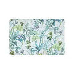 MERIGGI - Individual Rectangular 28.5x43.5 cm Flor Agua Multicolor