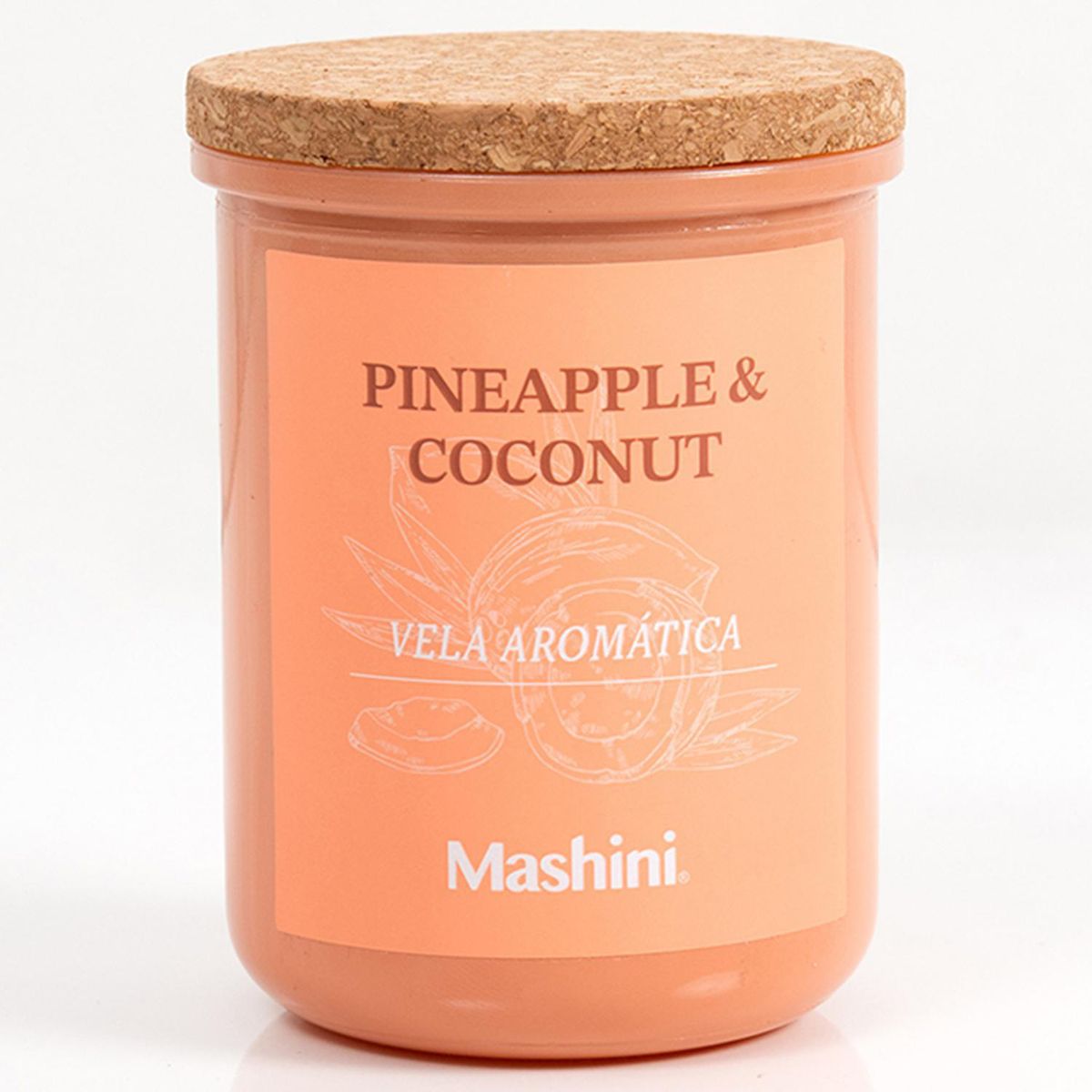 MASHINI - Vela Mediana Piña Coco 220