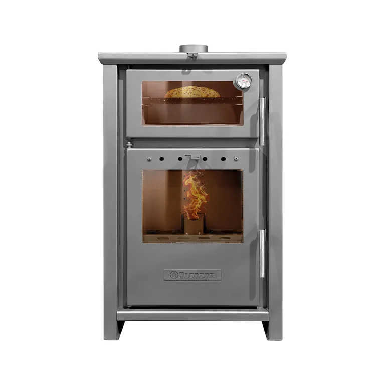 Cocina a Leña 1 Platos Inox PTE1207