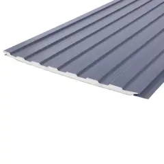 GRUPO CUBICO - Revestimiento de pared Métalico Grafito Modelo REM1 8 unid