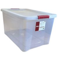 Caja 42x34.4x60 cm 66 l Rojo