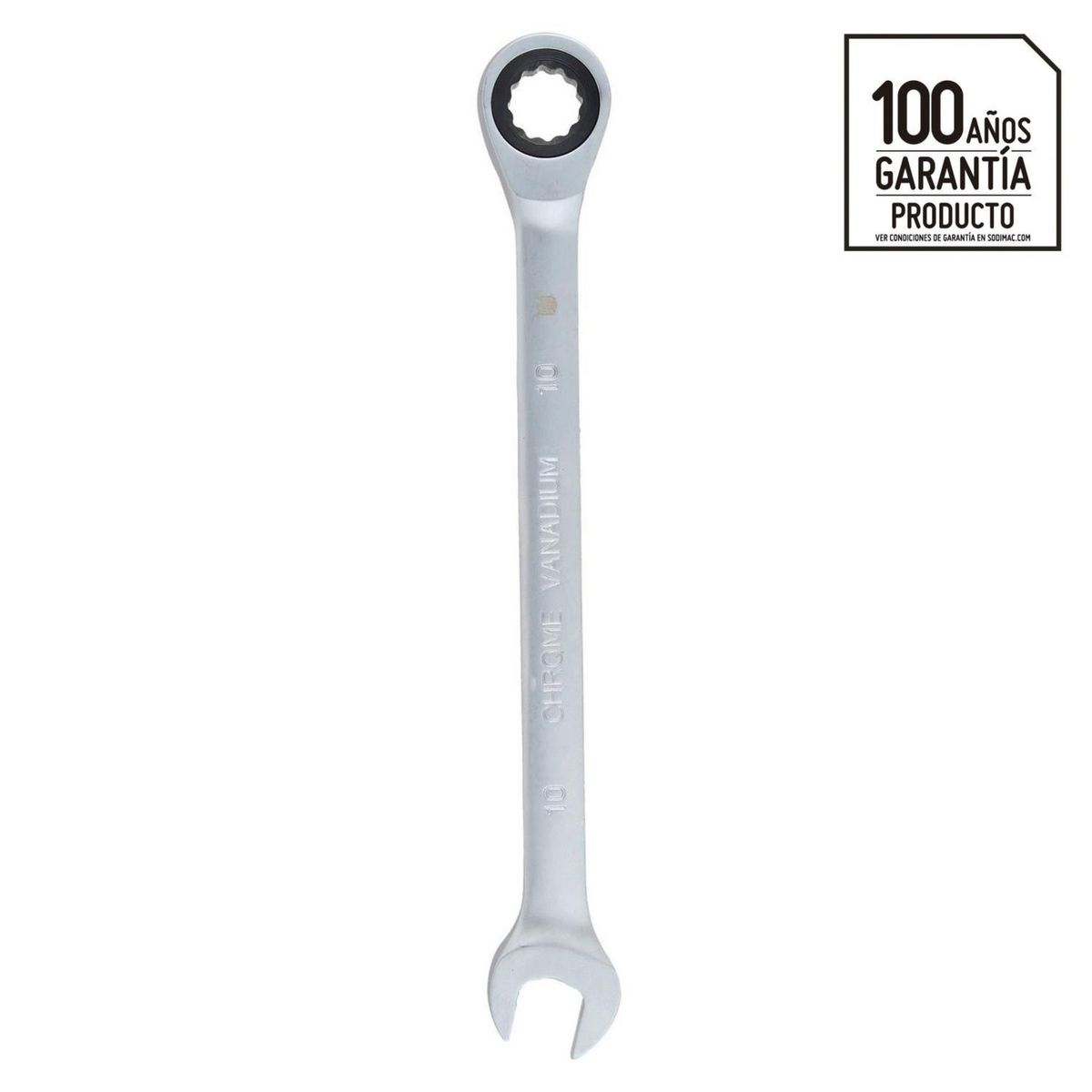 UBERMANN - Llave punta corona chicharra 10 mm cromo vanadio