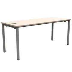 INDUMAC - Escritorio Paris Office Silver Legno/Gris 180x75x70 cm