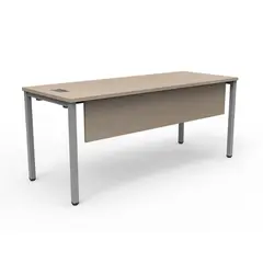 INDUMAC - Escritorio Paris Office Silver Legno/Gris 180x75x70 cm
