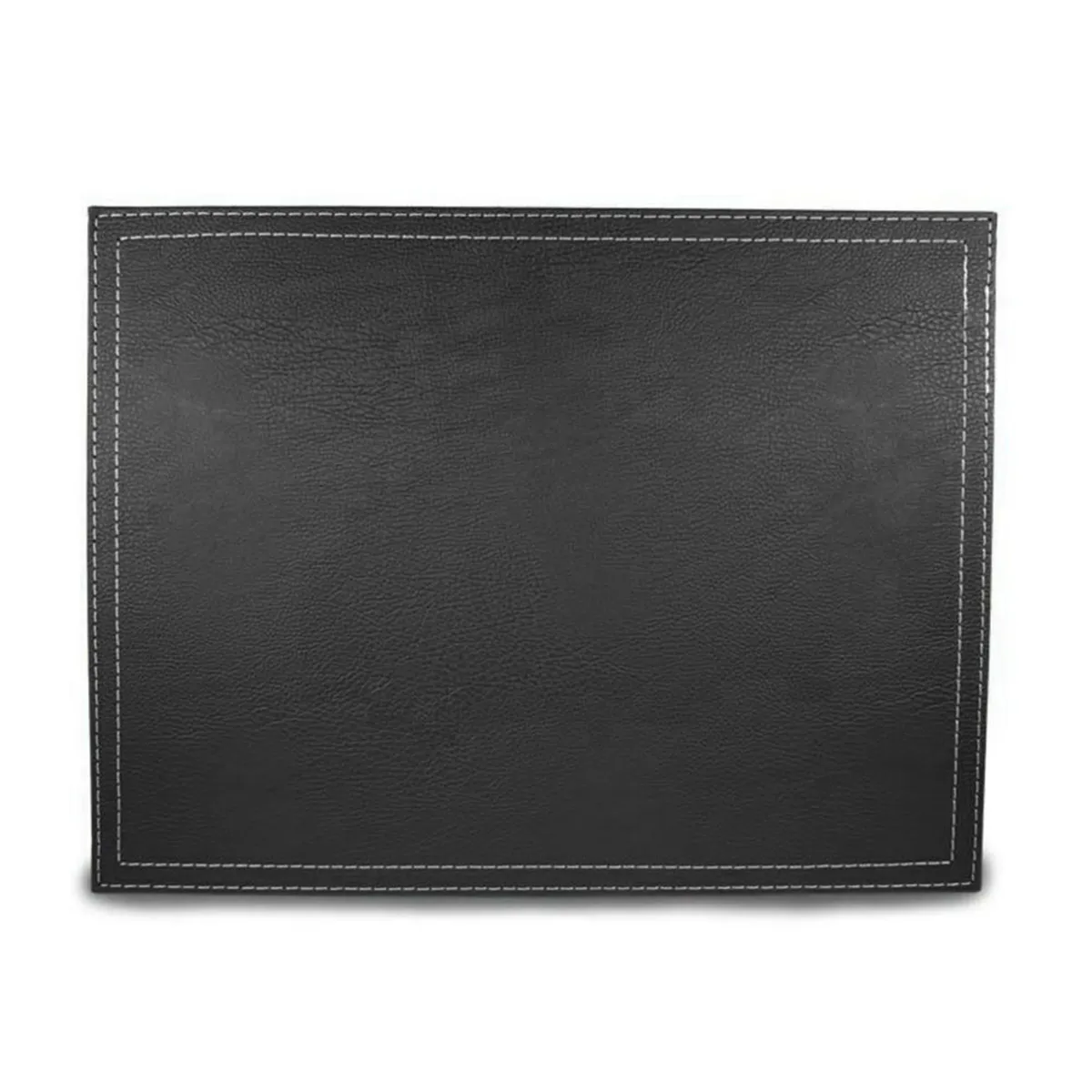 DORAL - Set 4 Individuales Rectangular 32x42 ECOCUERO NEGRO