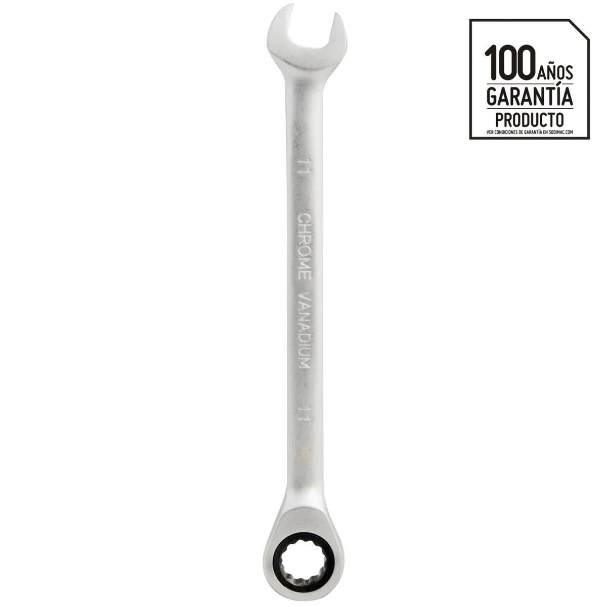 UBERMANN - Llave punta corona chicharra 11 mm cromo vanadio