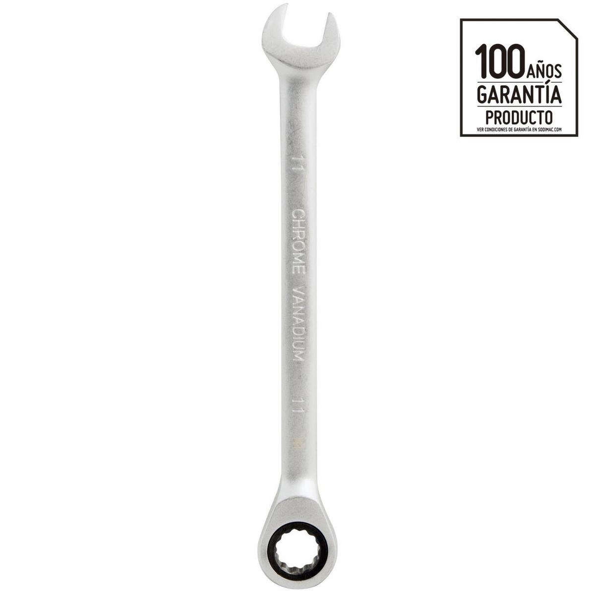 UBERMANN - Llave punta corona chicharra 11 mm cromo vanadio