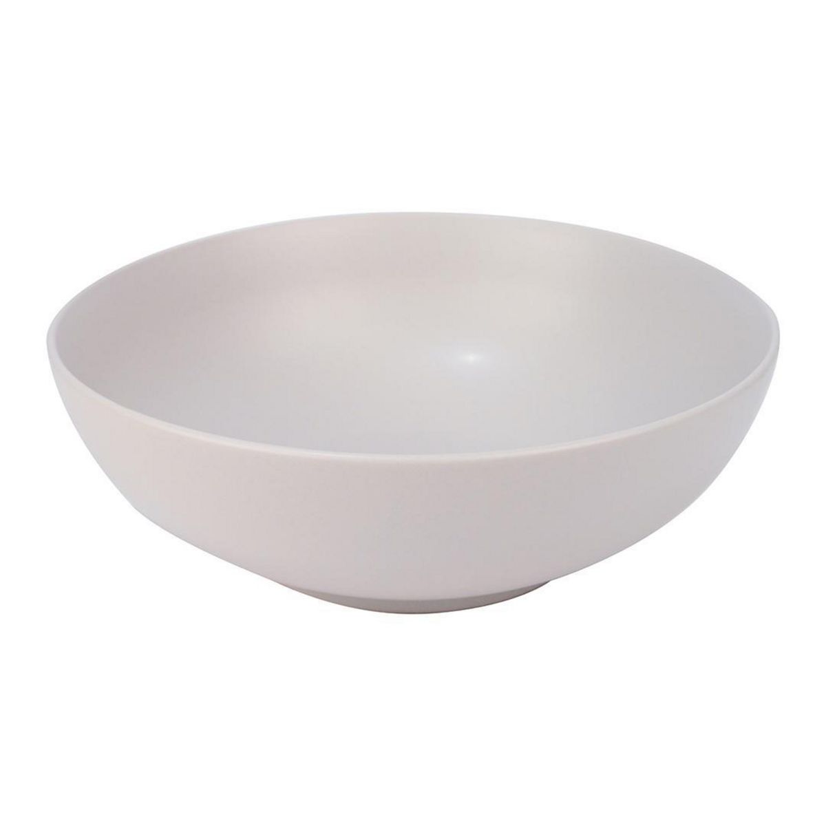 DORAL - Set 2 Bowl Ensalada Cerámica Blanco