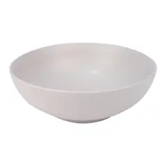 DORAL - Set 2 Bowl Ensalada Porcelana Redonda 24x10 cm BLANCO