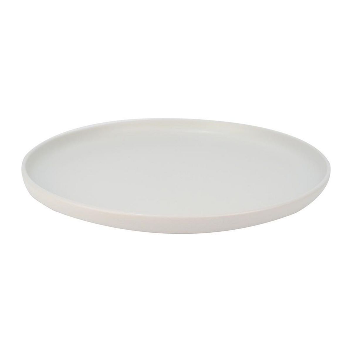 DORAL - Set 4 Platos Base 27 cm Porcelana Blanco