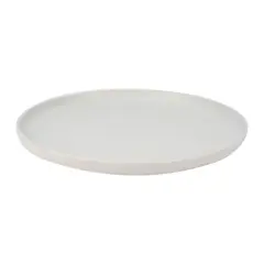 DORAL - Set 4 Platos Base 27 cm Porcelana Blanco