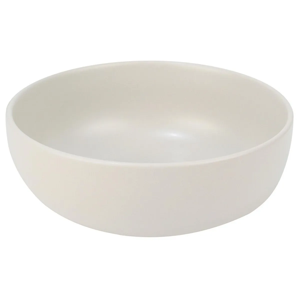DORAL - Set 4 Bowl Sopa Cerámica Blanco