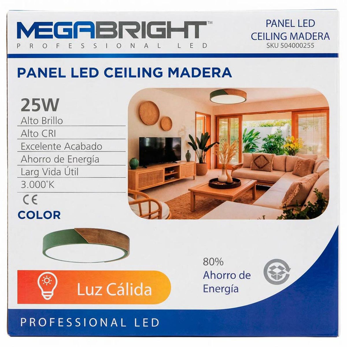 MEGABRIGHT - Panel decorativo Aluminio 