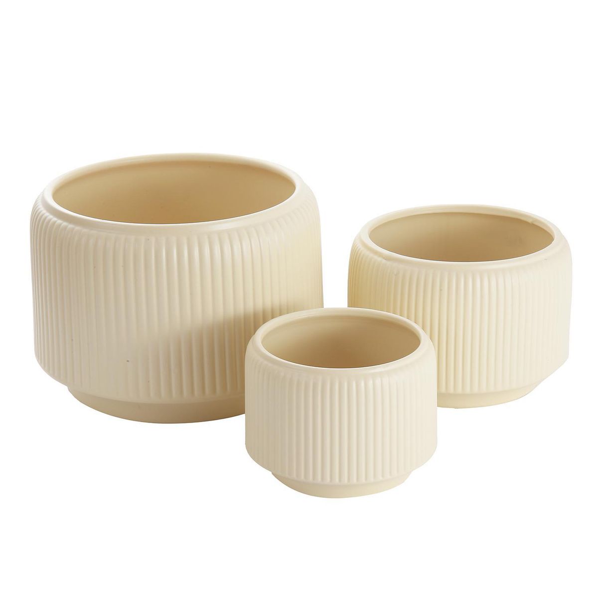 SOHOGAR - Macetero Arena Terra Soft Cerámica 19x13 cm Amarillo de Cerámica 19x13 cm Amarillo