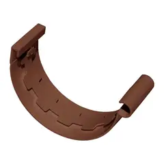 DVP - Copla 110mm Para Canaleta Agua Lluvia Café