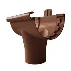 DVP - Tee 110mm Para Canaletaagua Lluvia Café