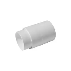 DVP - Copla Tubo Bajada 80mm Blanco