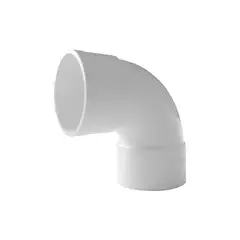 DVP - Codo Bajada 80mm x 90° Blanco