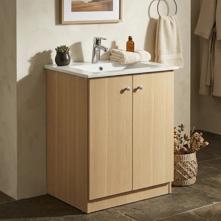 Mueble de Baño Dante Beige 59x82x44 cm
