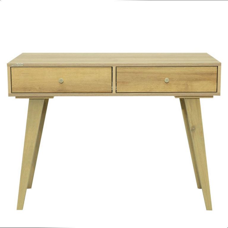 HOME MOBILI Escritorio Frank Natural 100x75x45 cm