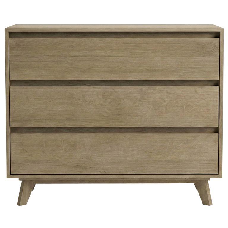 HOME MOBILI Cómoda 3 Cajón(es) Eda 100x83x43 cm Roble
