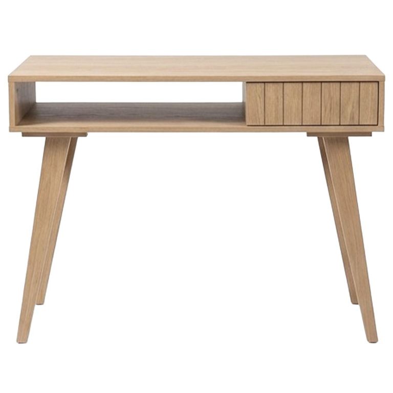 HOME MOBILI Escritorio Alex Natural 120x75x45 cm