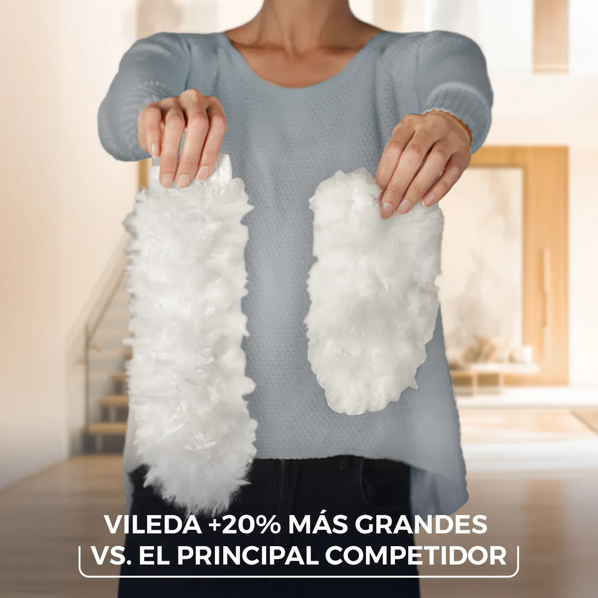 VILEDA - Repuesto Plumero Flex & Catch Pack 10 unidades